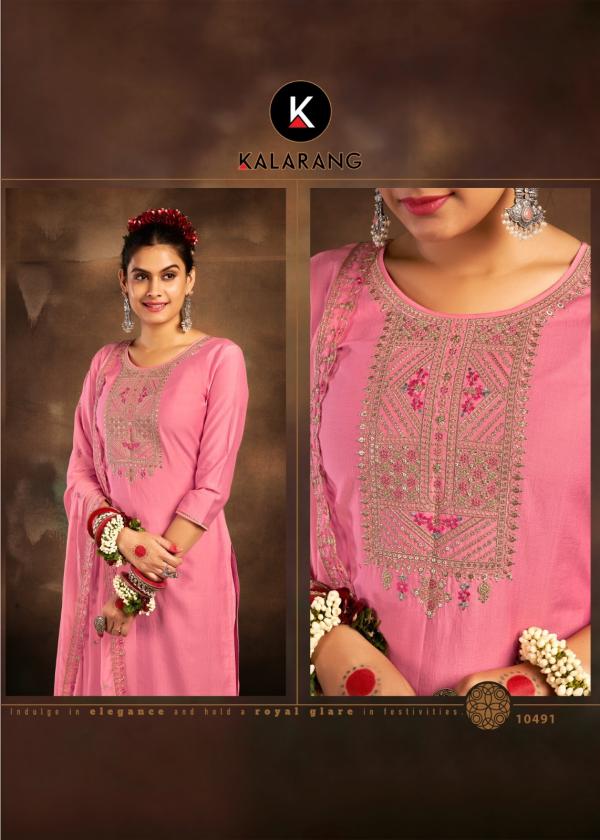 Kalarang Richa Cotton Silk Exclusive Designer Salwar Suit